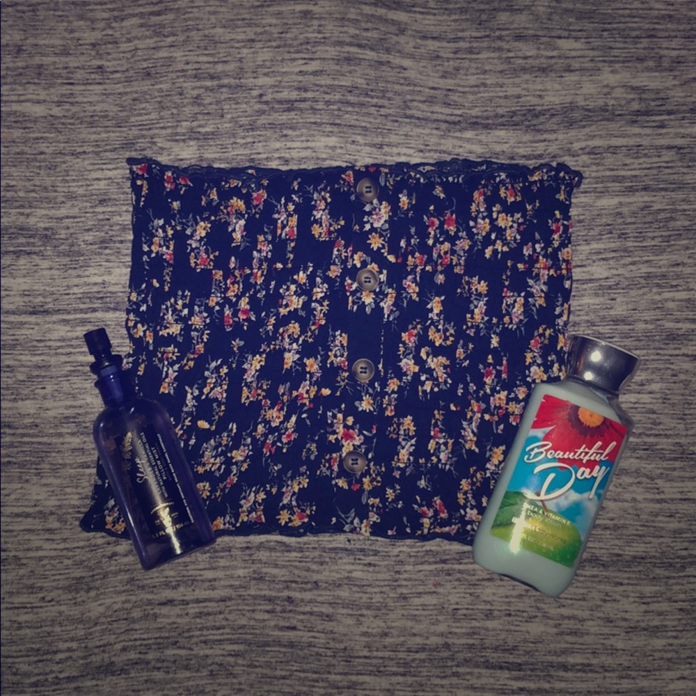 floral tube top DO NOT BUY PLEASE TRADE